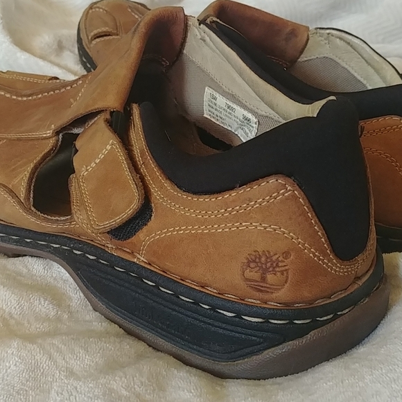 Men's Timberland leather sandals size 15W - Picture 2 of 10